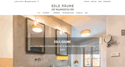 Desktop Screenshot of edle-raeume.de